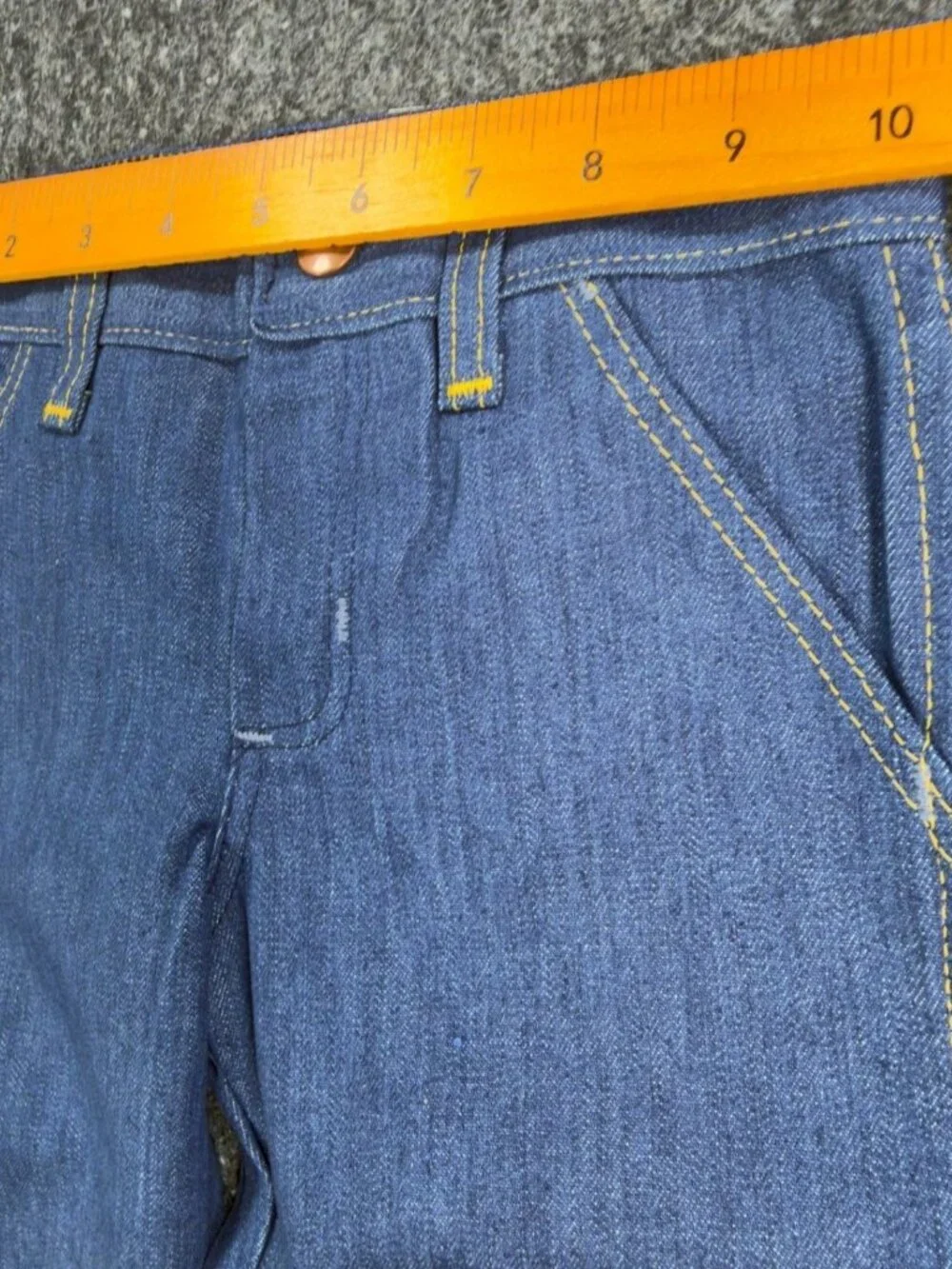 Vintage Maverick Big Rick Kids 3 Reg Jeans Blue Hot Air Balloon USA NWT